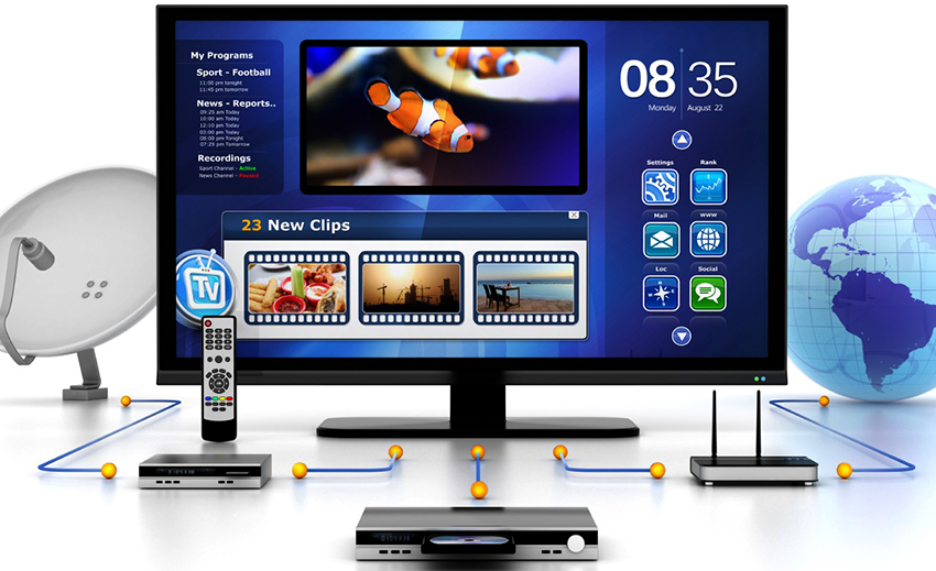 A digitális televízió csatlakoztatása számos lehetőséget nyit meg a felhasználó számára A digitális televízió csatlakoztatása számos lehetőséget nyit meg a felhasználó számára