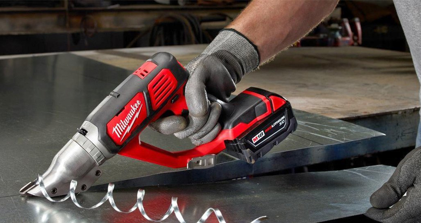 Kéo cắt điện dùng cho kim loại có dạng tấm, rãnh và khía Kéo cắt điện dùng cho kim loại có dạng tấm, rãnh và khía