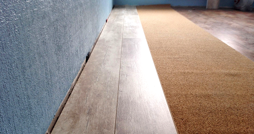 Gulvvarmesystem og korkunderlag er uforenelige Gulvvarmesystem og korkunderlag er uforenelige