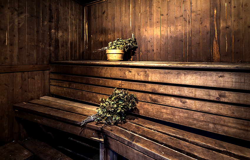 В допълнение към парната баня, вътре трябва да има зона за релакс и пералня В допълнение към парната баня, вътре трябва да има зона за релакс и пералня