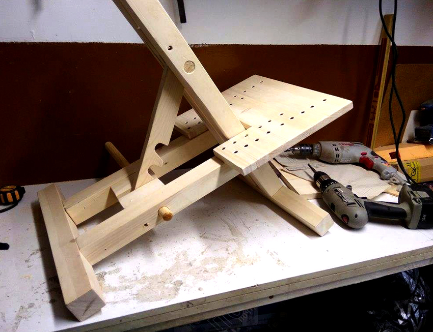 За начинаещ ще бъде по-лесно да направи малка стълба на стъпалото За начинаещ ще бъде по-лесно да направи малка стълба на стъпалото