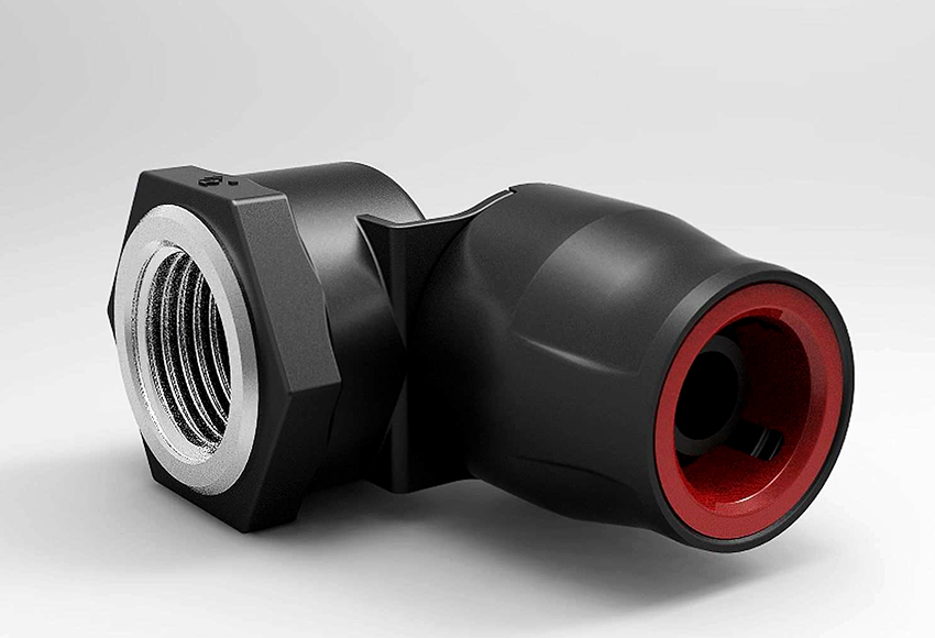 Drejebeslag fås i vinkler fra 45 ° til 90 ° Drejebeslag fås i vinkler fra 45 ° til 90 °