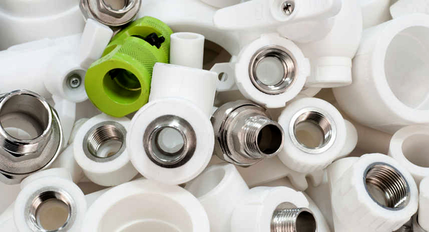 Armatúry sa vyberajú pre konkrétnu veľkosť PP potrubia Armatúry sa vyberajú pre konkrétnu veľkosť PP potrubia