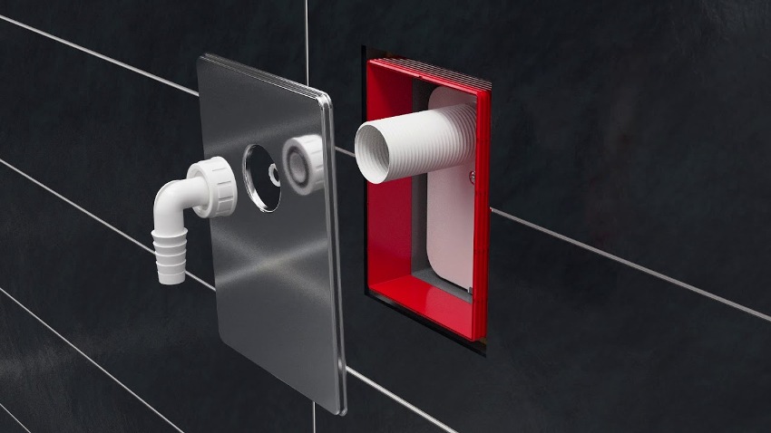 Zmywarkę można podłączyć do źródła wody za pomocą syfonu Zmywarkę można podłączyć do źródła wody za pomocą syfonu