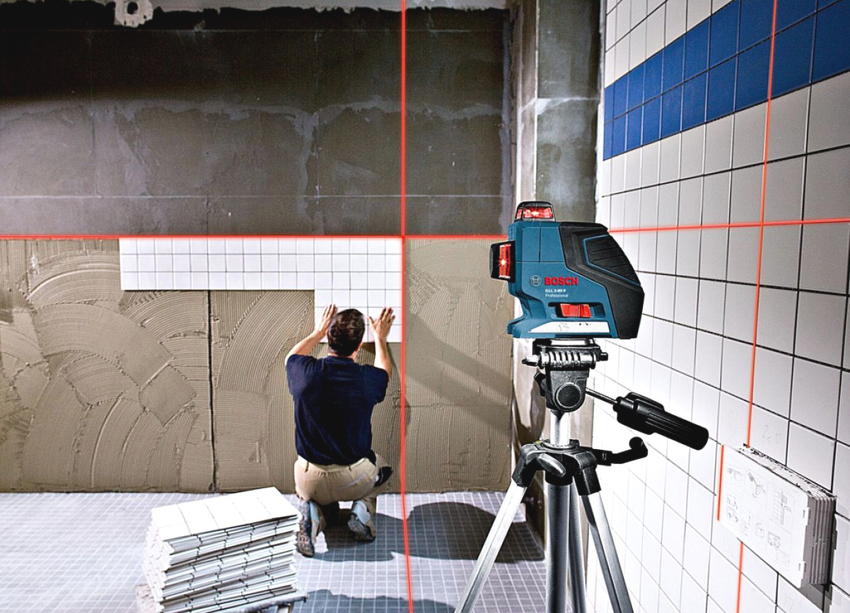 Nível de laser GLL 3-80 Professional é o dispositivo mais funcional Nível de laser GLL 3-80 Professional é o dispositivo mais funcional