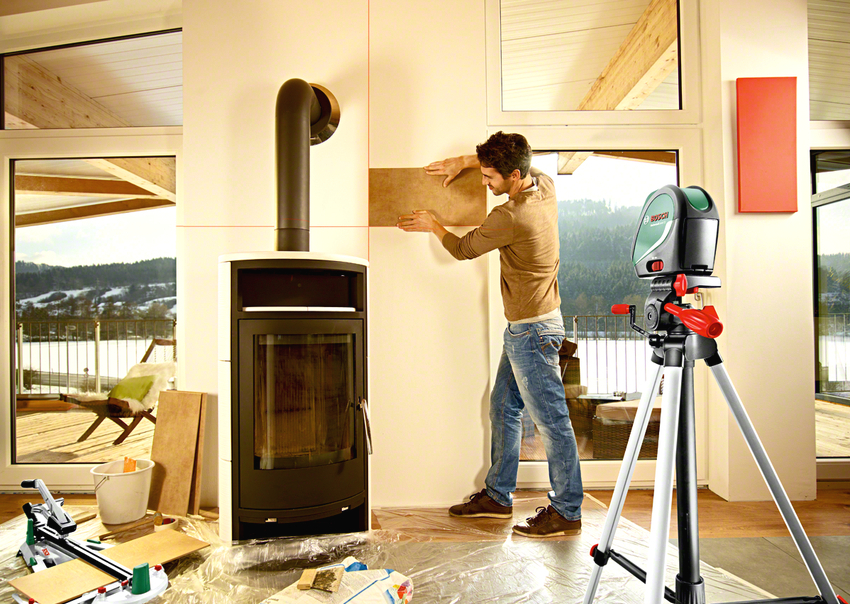 O nível pode ser usado com ou sem um tripé O nível pode ser usado com ou sem um tripé