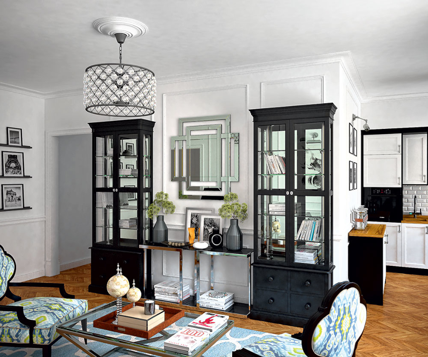 A estante com porta de vidro pode ter portas simples, duplas e múltiplas A estante com porta de vidro pode ter portas simples, duplas e múltiplas