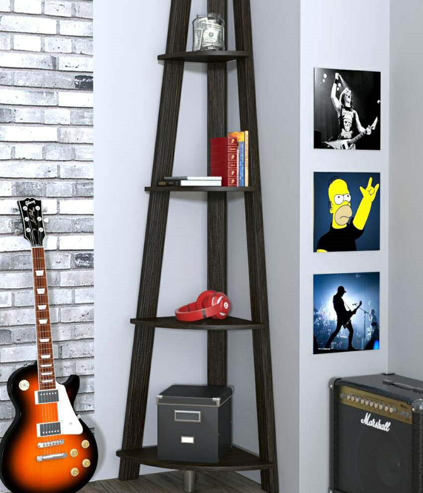 As estantes de canto são confortáveis, seguras e versáteis As estantes de canto são confortáveis, seguras e versáteis