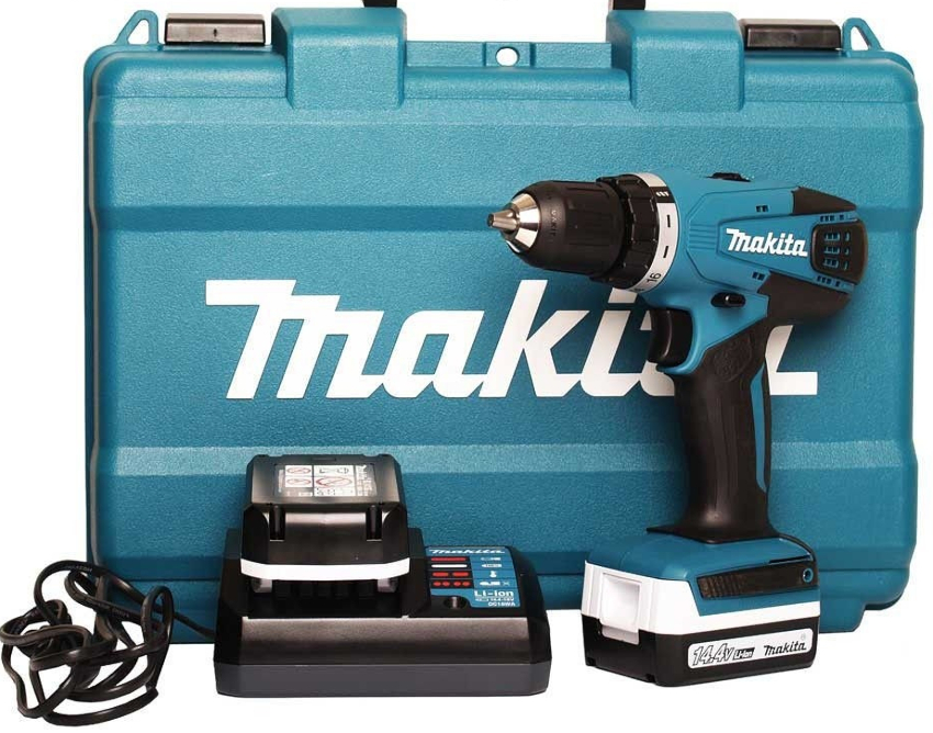 A vantagem do modelo Makita DF347DWE é uma bateria de íons de lítio capaz de carregar em 30 minutos A vantagem do modelo Makita DF347DWE é uma bateria de íons de lítio capaz de carregar em 30 minutos