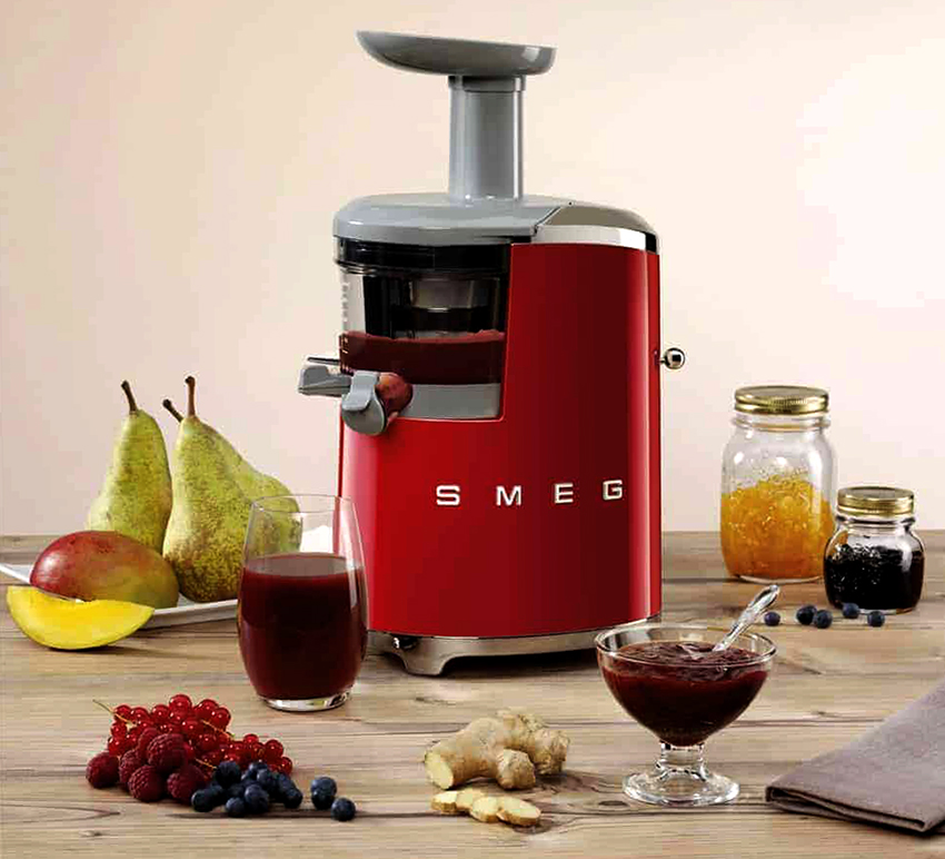 Juicepresser med skrue er stille Skruesaftpressere er stille