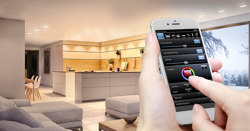 Systemet kan styres ved hjælp af en smartphone, tablet og computer Systemet kan styres ved hjælp af en smartphone, tablet og computer