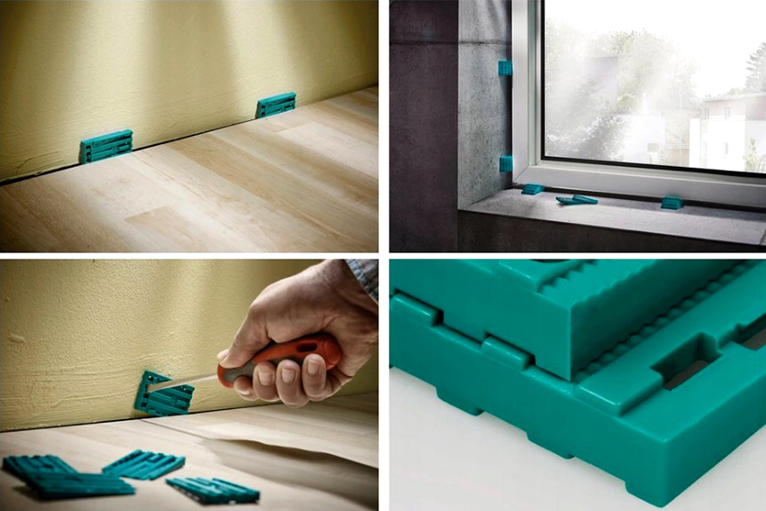 Ang mga plastic wedge ay ginawa sa iba't ibang laki, na idinisenyo para sa iba't ibang mga pag-load Ang mga plastic wedge ay ginawa sa iba't ibang laki, na idinisenyo para sa iba't ibang mga pag-load