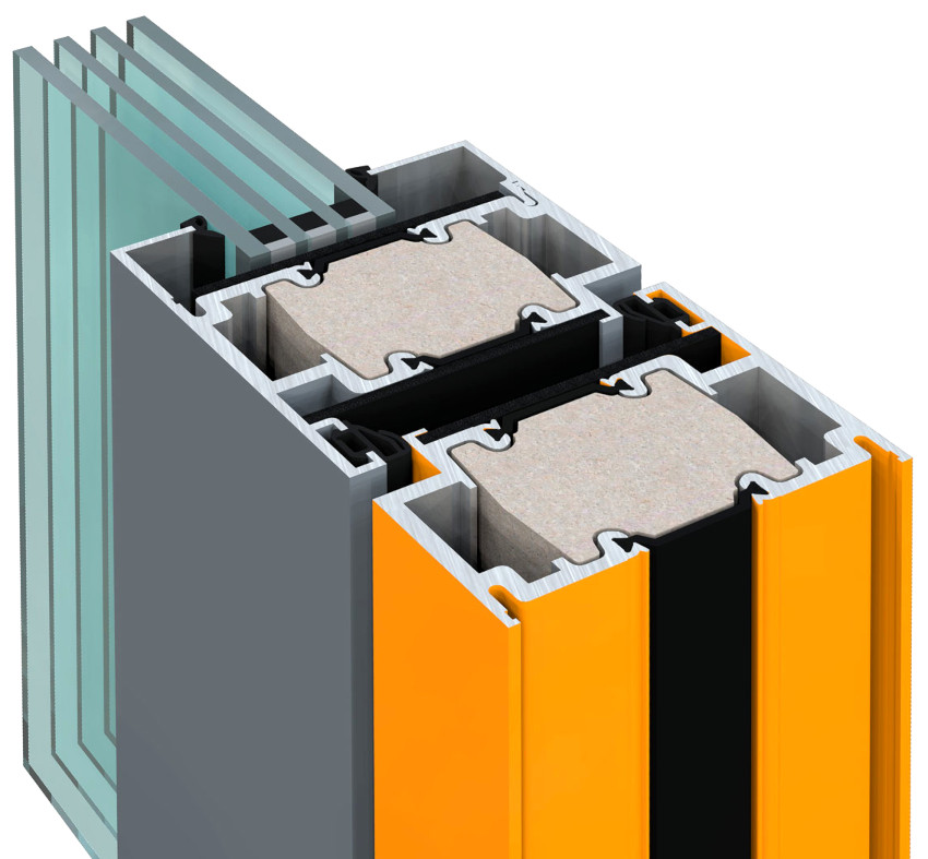 O ușă ignifugă din aluminiu constă dintr-un cadru, o frunză, o unitate de sticlă durabilă și etanșe pentru a preveni pătrunderea fumului O ușă ignifugă din aluminiu constă dintr-un cadru, o frunză, o unitate de sticlă durabilă și etanșe pentru a preveni pătrunderea fumului