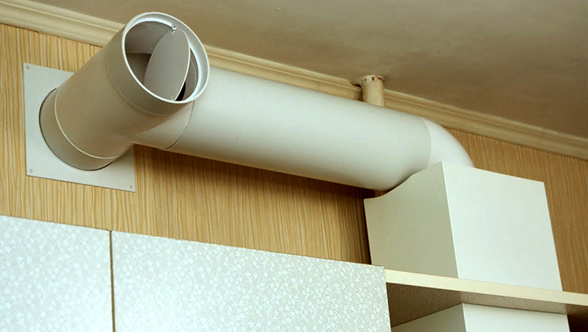 Coșul de fum selectat și instalat corect crește eficiența hotei de bucătărie Coșul de fum selectat și instalat corect crește eficiența hotei de bucătărie