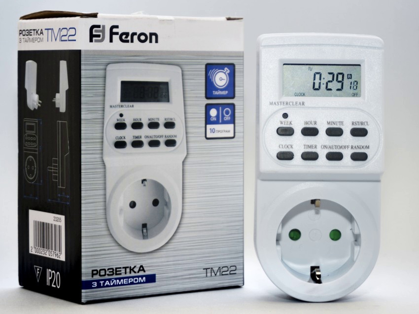 שקע טיימר פרון שקע טיימר פרון