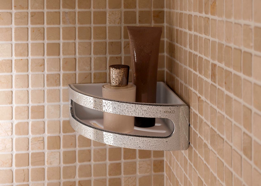 Özlü bir tasarımda güzel köşe rafı Özlü bir tasarımda güzel köşe rafı